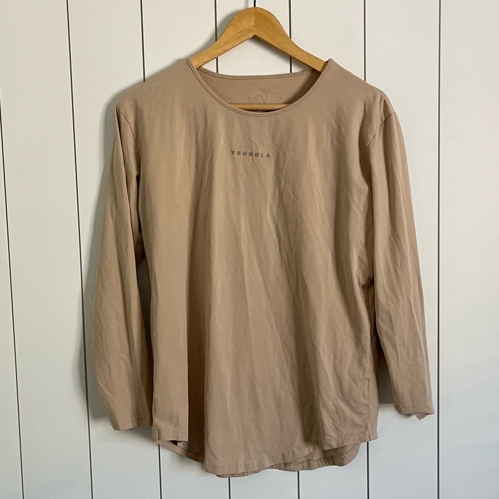 Youngla Tan Long Sleeve Tee